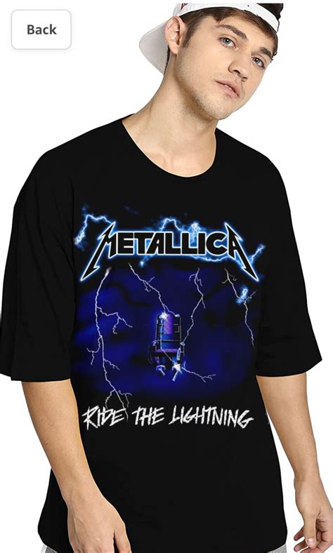 Metallica Oversized T Shirt Swag Shirts