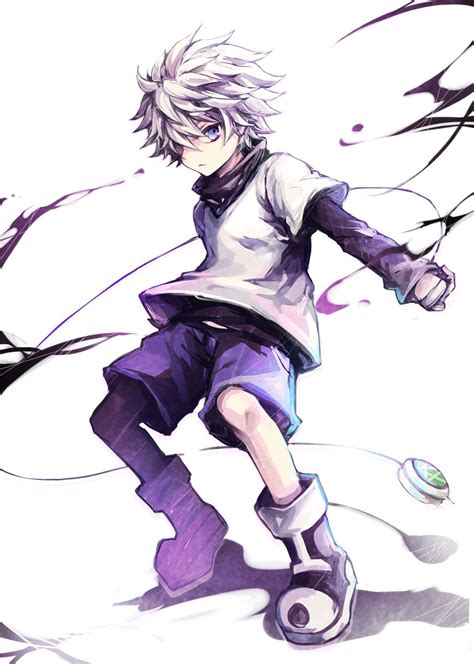 Killua By Nekoow On Deviantart Fond Decran Dessin Kirua Dessin Images