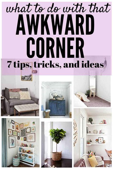 7 Ideas For How To Decorate An Awkward Corner Love And Renovations