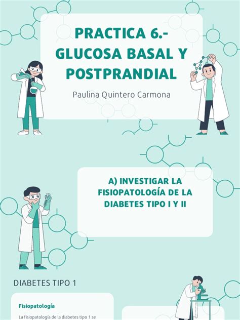 Practica 6 Glucosa Basal Y Postprandial Pdf