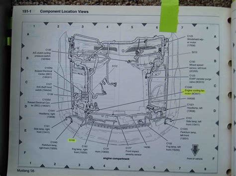 Purple/light blue radio switched 12v+ wire: 2004 Ford Mustang Radio Wiring Diagram For Your Needs