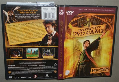 Dvd Game Harry Potter Interactive Dvd Game Hogwarts Challenge Ebay