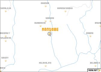 Mandabe (Madagascar) map - nona.net