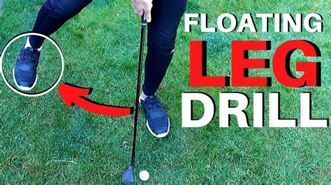 Floating Leg Drill That Makes The Golf Swing Easy Youtube