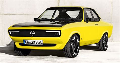 Opel Manta G Se Elektromod Iconic Rwd Sports Car Restomodded With 147