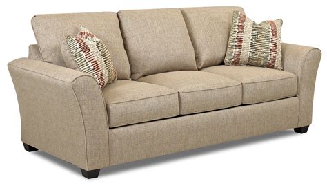 Transitional Dreamquest Queen Sleeper Sofa By Klaussner Wolf And