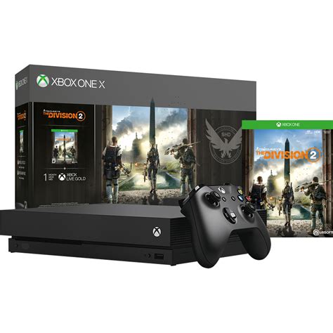Microsoft Xbox One X Bundle 1 Tb Console With Tom Clancys The