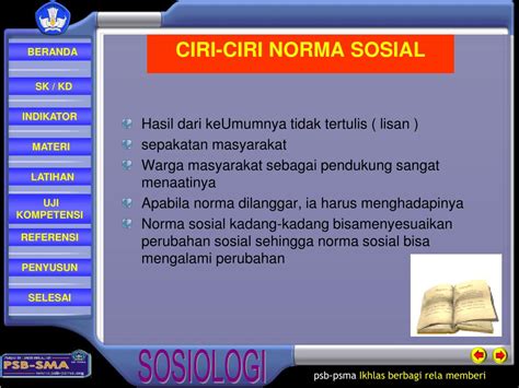 Ppt Sosiologi Sma Nilai Dan Norma Sosial Powerpoint Presentation