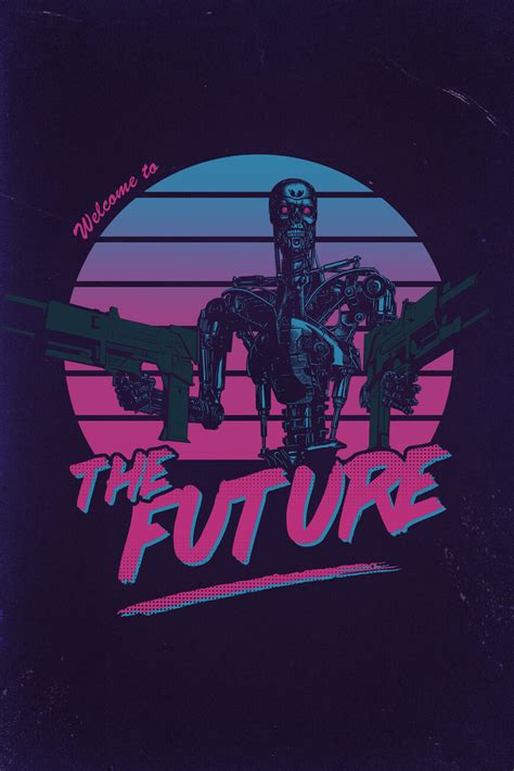 Wall Art Print Welcome To The Future Ts And Merchandise Europosters