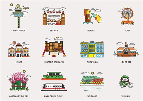 The army's doctrine follows the mainstream of christian belief and its articles of faith emphasise god's saving purposes. Icons of Singapore on Behance | Illustrated map, Singapore ...
