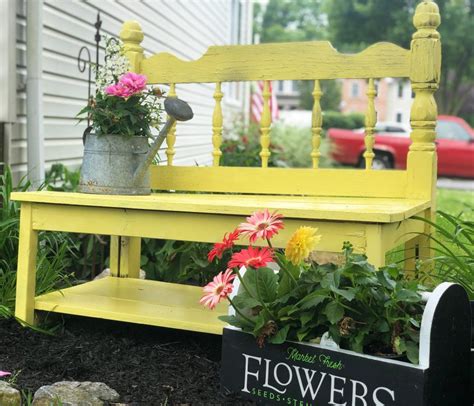 Diy Garden Bench Makeover With A Homeright Paint Sprayer Painted