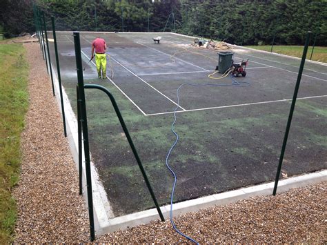 Tennis Court Binder Coat Sports And Safety Surfaces