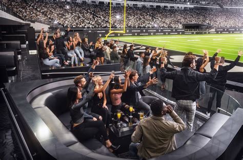 Allegiant Stadium Features Wynn Field Club Nightclub In The End Zone