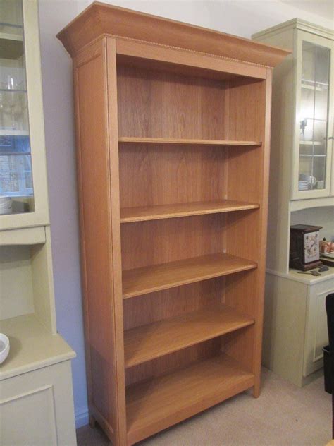 Beautiful Marks And Spencermands Solid Wood Light Oak Bookcase