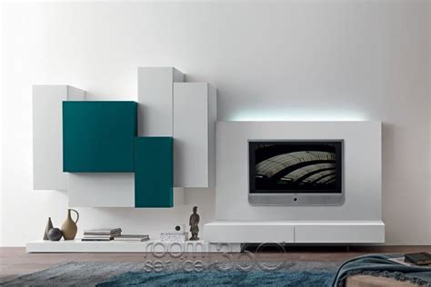 Modus 36 Modern Wall Unit Woptional Light By Presotto Contemporary