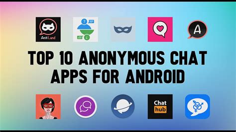 Top 10 Best Anonymous Chat Apps For Android Youtube