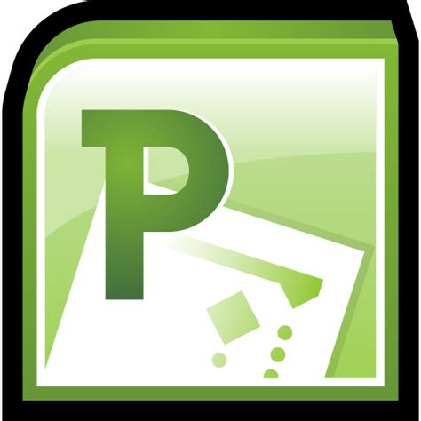 Microsoft Office Project Icon Png Transparent Background Free Download