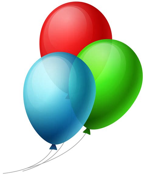 Transparent Three Balloons Png Clipart Clipart Best Clipart Best