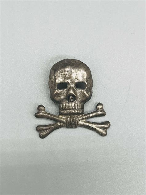 Ww2 German Brunswick Skull And Cross Bones 17th And 41st Cavalry