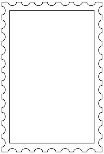Free Printable Stamp Template
