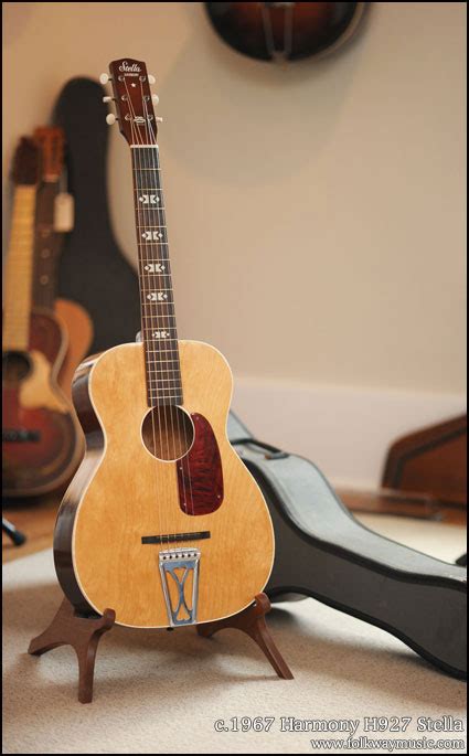 Harmony Stella Acoustic Guitar With Original Case Stella Harmony