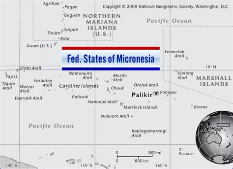 Geofact Of The Day Federated States Of Micronesia