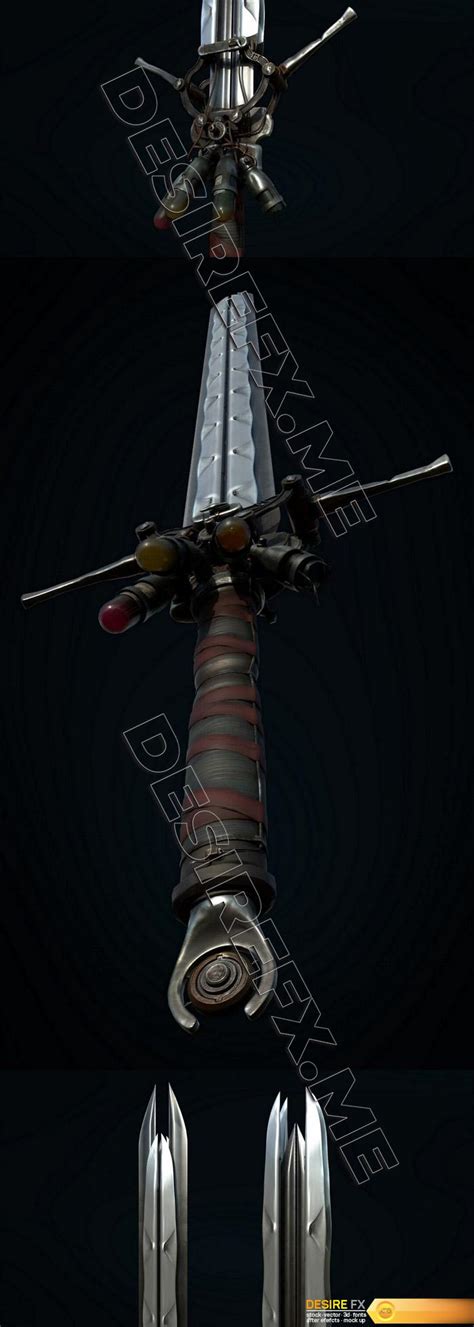 Desire Fx 3d Models Witcher Sword