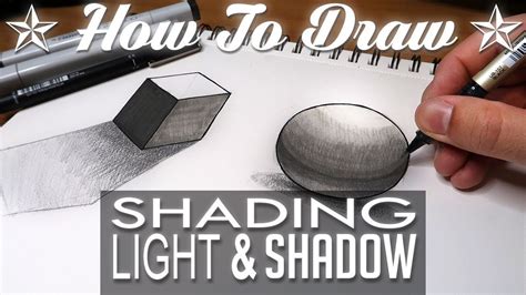 How To Draw Shading Light And Shadow How To Draw Shadow Shadow