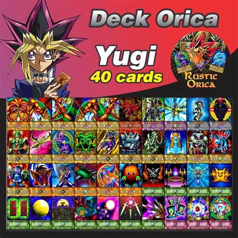 Yugi Muto Deck Cards Orica Anime Or TCG EN Yugioh Duel Monsters Yugioh Yugioh Decks