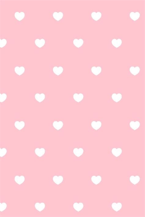 Pink And White Hearts Fondo De Pantalla Para Teléfonos Fondos Y