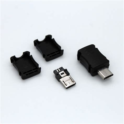 Micro Usb B Connector Male With Case Cph Electronics