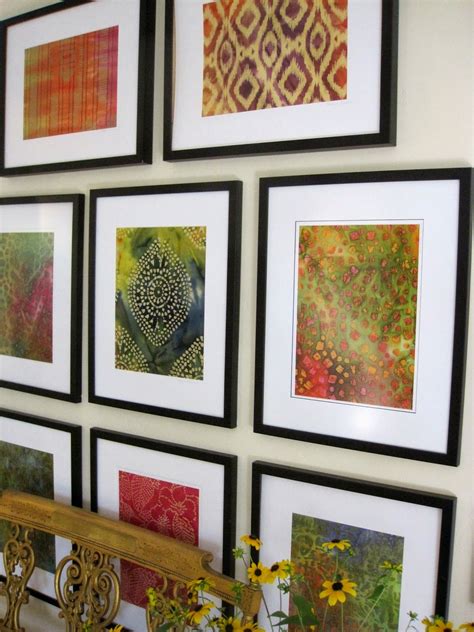 Simple Details Diy Framed Batik Fabric Great Way To Get Cheap Art