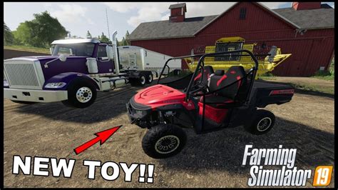 Farming Simulator 19 New Offroad Side By Side Ep3 Youtube