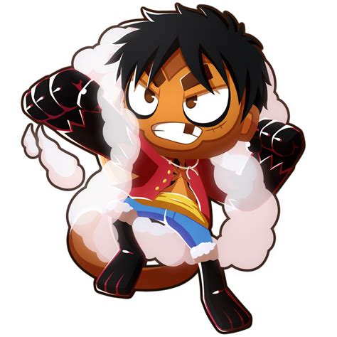 Monkey D Luffy Gear 4 In Btd6 Style Commission By Lumiklyde On