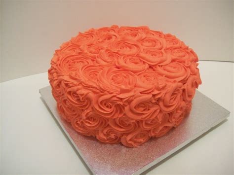 10 Inch 3 Layer Rosette Cake 199 • Temptation Cakes Temptation Cakes