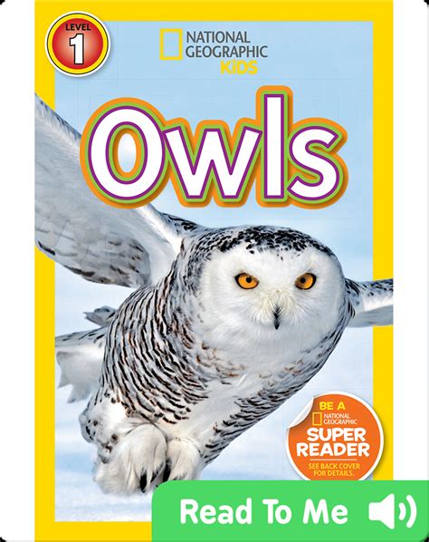 National Geographic Readers Owls Childrens Book By Laura Marsh