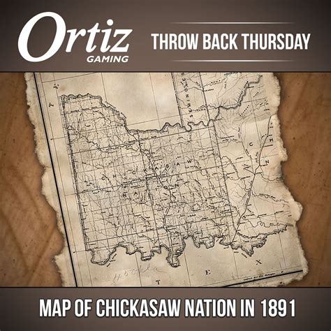 Tbt Throw Back Thursday Map Of Indian Territory In Oklahoma This Is
