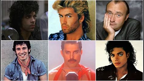 Top Male Singers Of The 80s Youtube