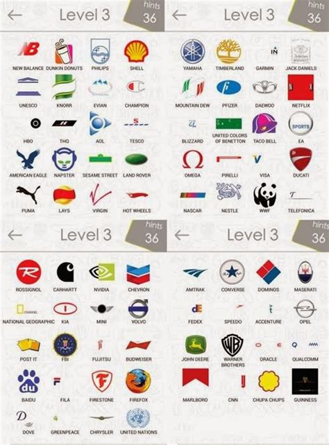 Apr 02, 2021 · los 14 mejores juegos de adivinar logotipos de marcas en android. Respuestas de Logo Quiz - Notilogía