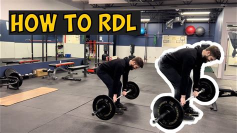 How To Do The Romanian Deadlift Rdl With Proper Form Youtube