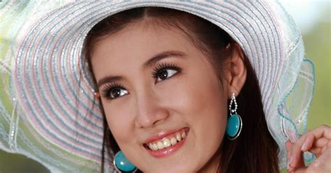 Myanmar Model Ju Ju K With Sweet Smile