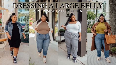 8 Plus Size Fall Outfits For A Large Belly How To Dress Your Apple