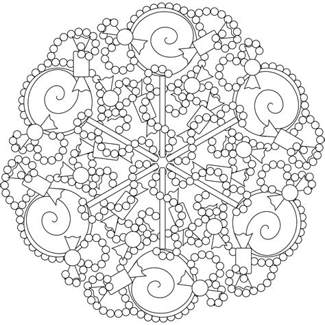 Mandala coloring pages to download and print for free
