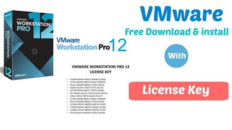 Vmware Workstation 12 License Key Free Download Feellikos