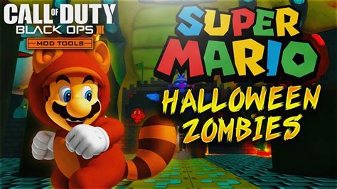Mario Halloween Modded Zombies Bo3 Youtube