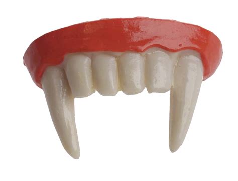Vampire Fang Tooth Pathology Dentures Plastic Fangs Teeth Png