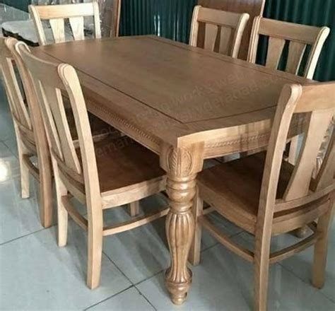 73 buy 3, save 2% MBK Light Carving Teak Dining Table Set, Rs 60000 /set MBK Wood Carving Works | ID: 19064754491