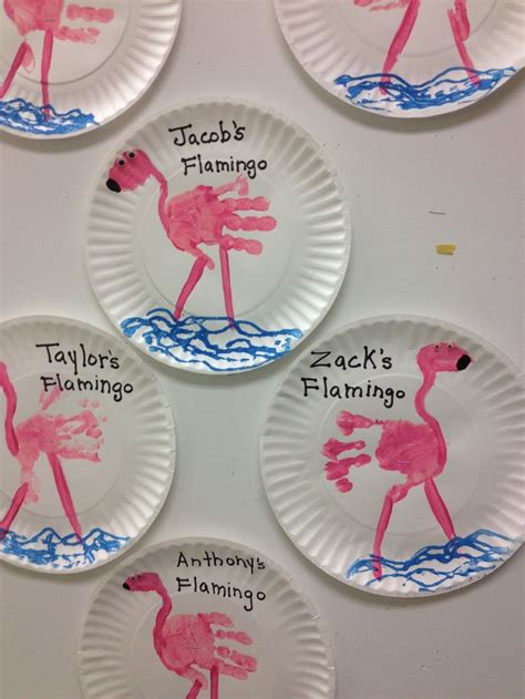 Pin By Dot Mcardle On Toddler Crafts Bird Crafts Preschool Flamingo