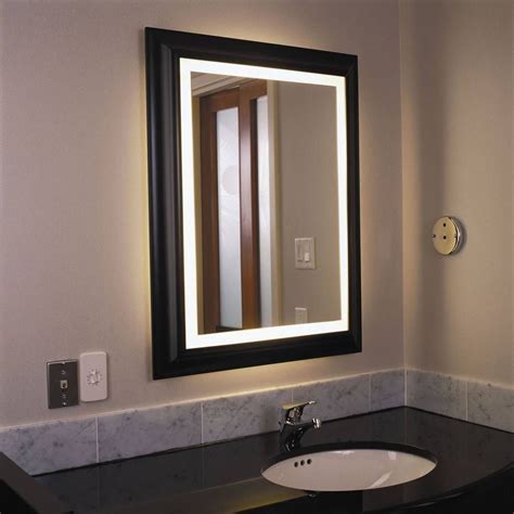 Usually, large bathrooms allow for the installation of double sinks, and the adding of a lot of decorations and accessories. 15 Best Large Illuminated Mirrors