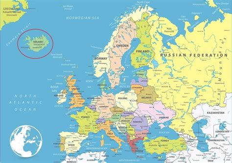 Onde Fica A Islândia No Mapa Da Europa